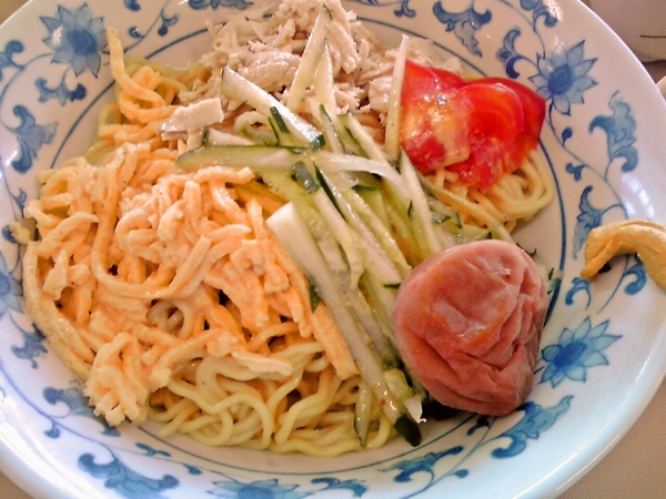 どんぶり冷やし中華