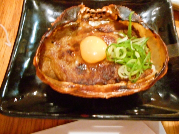 蟹味噌甲羅焼き