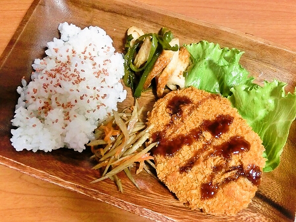 コロッケの晩ごはん
