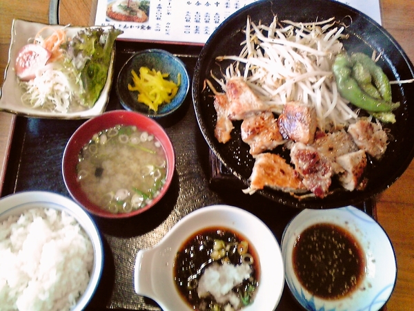 豚ロース焼き定食