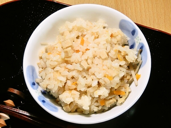 味噌できんぴらの炊き込みご飯