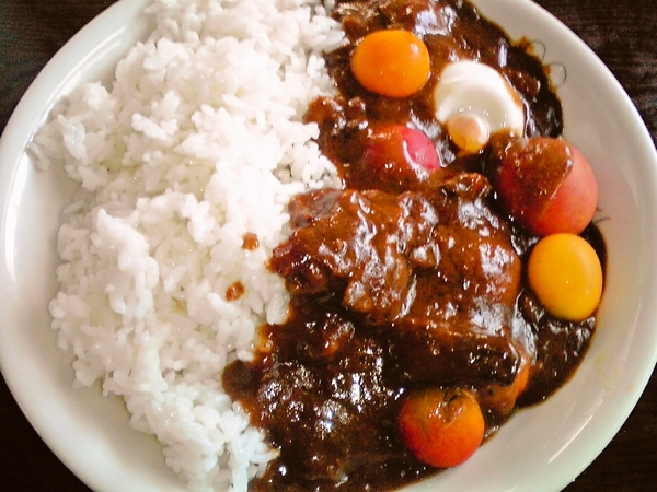 朝カレー大盛り