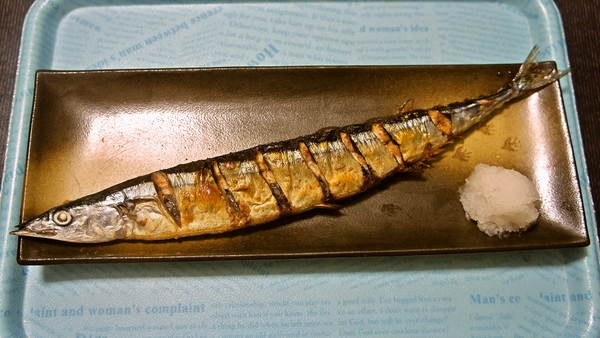 新サンマの塩焼き