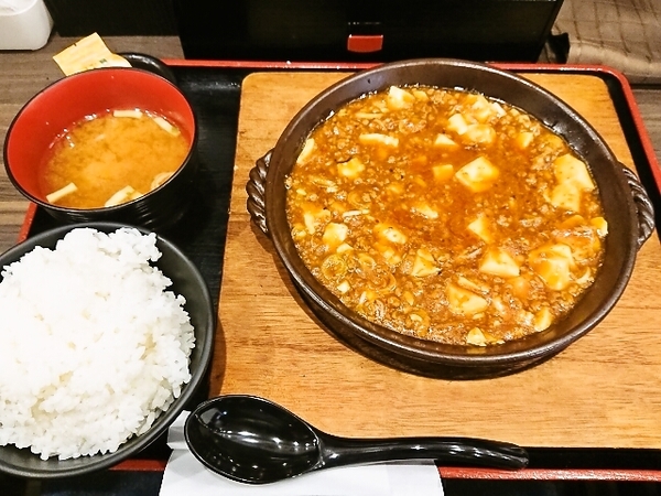 麻婆豆腐定食