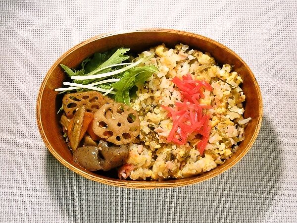 高菜チャーハン弁当