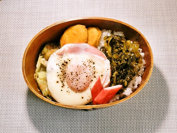 ハムエッグ弁当