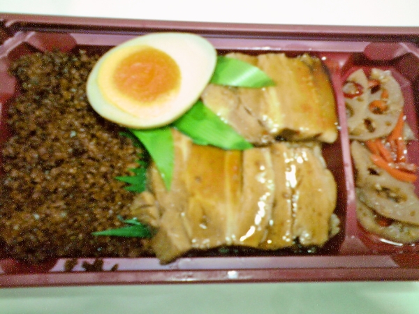 大分の豚バラ鳥そぼろ弁当