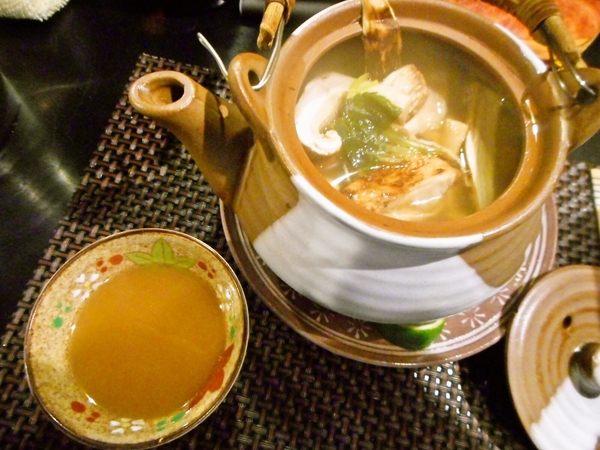 松茸の土瓶蒸し