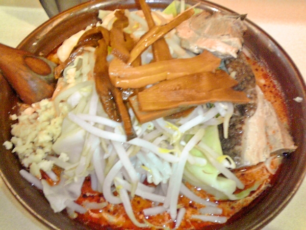 辛い味噌らーめん