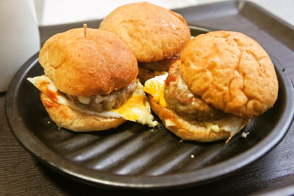 手作りバーガー