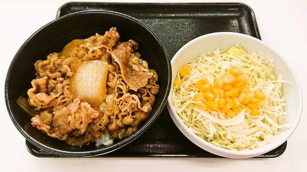 吉野家のコモサラ