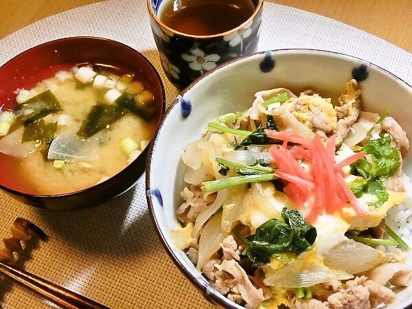 豚肉の他人丼