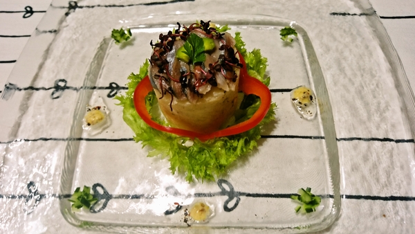 しめ秋刀魚とマッシュポテトでお家レストランしましょ