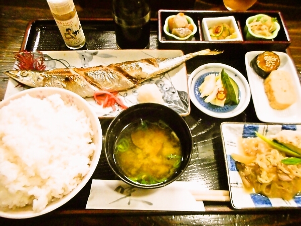 秋の定食