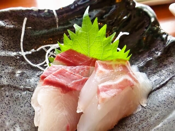 普通のお刺身～～
