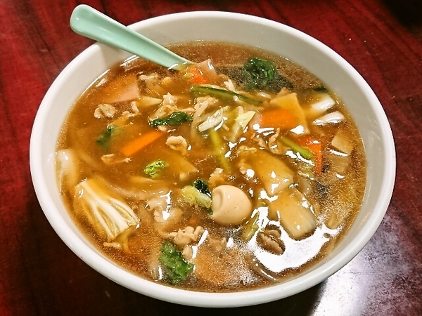 五目うま煮麺(広東麺)