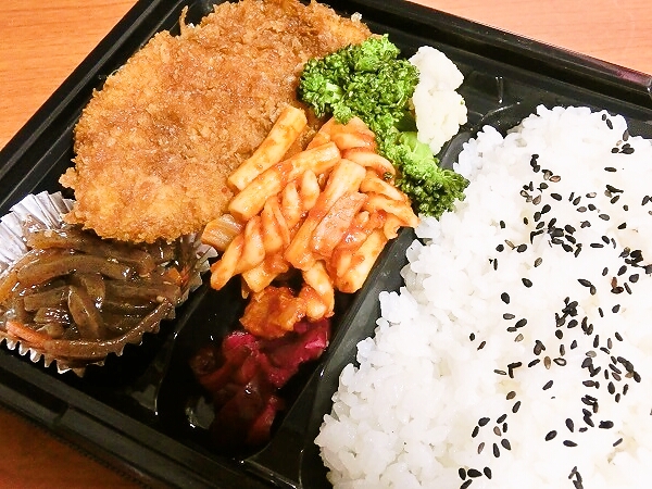 ソースとんかつ弁当