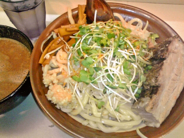 肉片チャーシューつけ麺