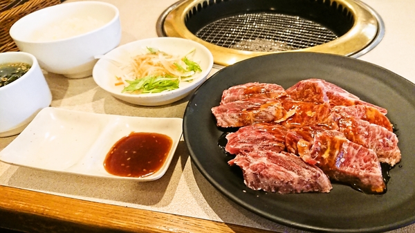 じゅうカルの「柔らかハラミランチ」（２００ｇ）