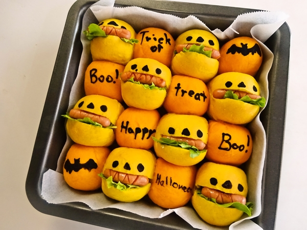 ハロウィン☆ちぎりパン