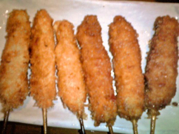 名古屋名物味噌串カツ♪