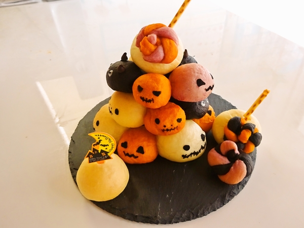 ハロウィンちぎりパン