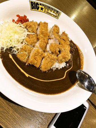 クレイジーチキンカツカレー