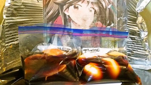 味玉も完成（明日のばんぐあんはらめーんだ）