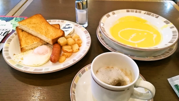 サイゼリヤのモーニング