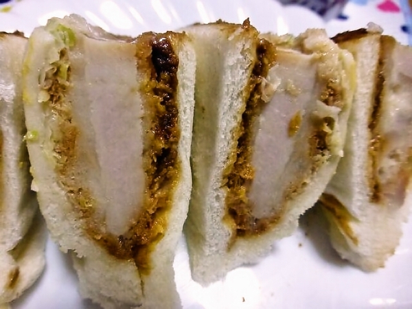 味噌カツサンド