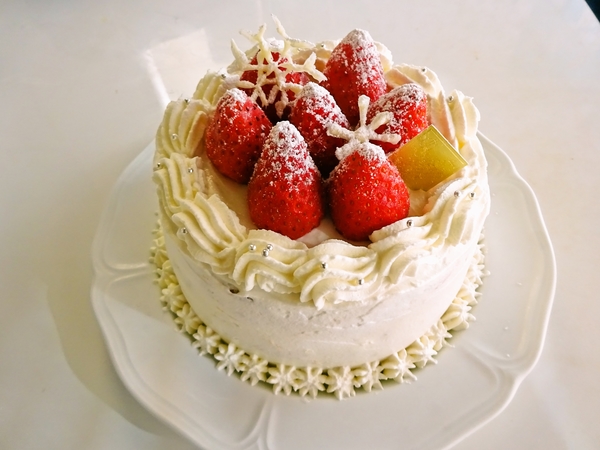 手作りショートケーキ♡