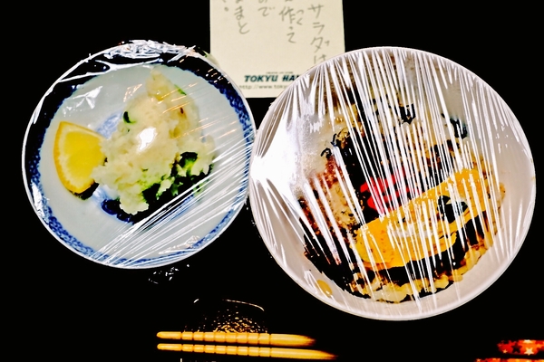 弁当の仕込み
