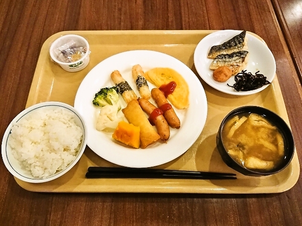 朝食(ホテルバイキング)