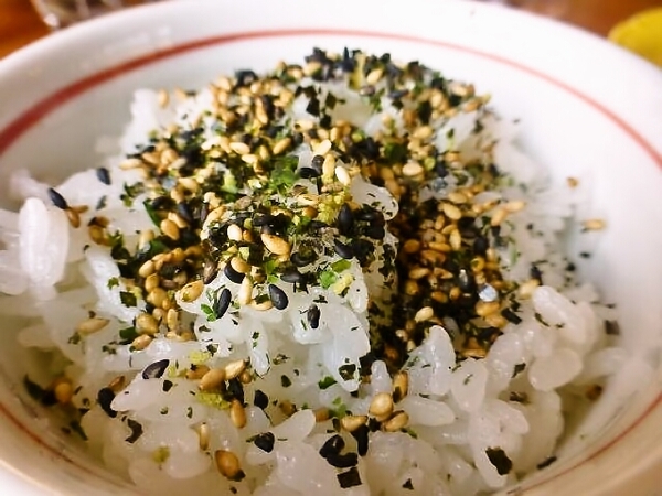 ふりかけご飯