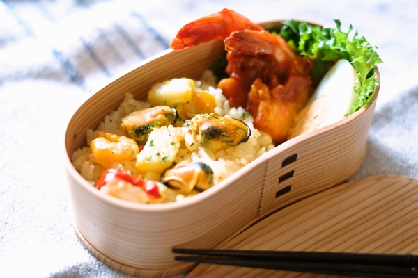 パエリア弁当