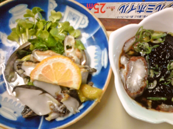なまことあわび