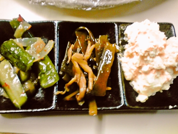 お惣菜３種盛り♪