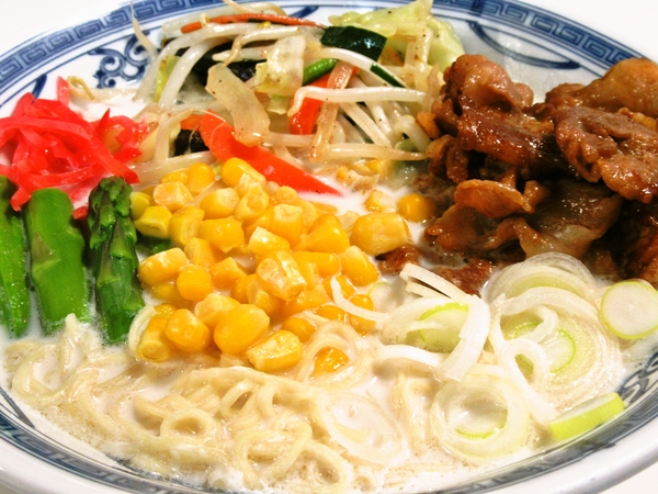 インスタントdeミルクラーメン