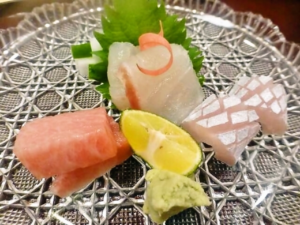 お刺身の盛り合わせ