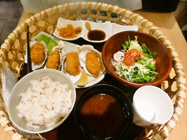 今が旬♪カキフライ定食