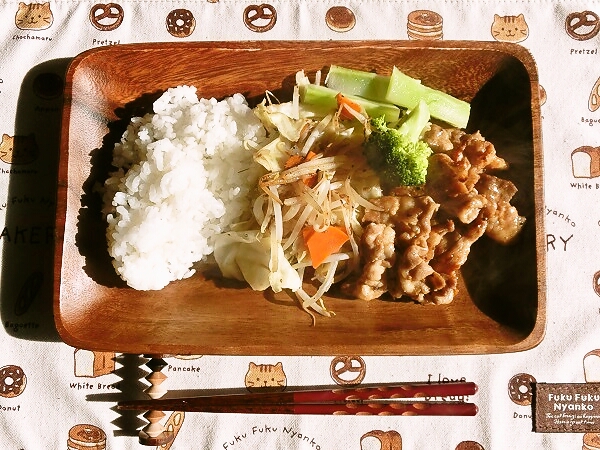 野菜炒め定食