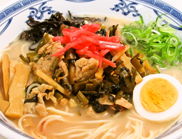 高菜炒めラーメン