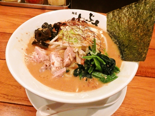 麺屋はやぶさ　冬季限定味噌ラーメン