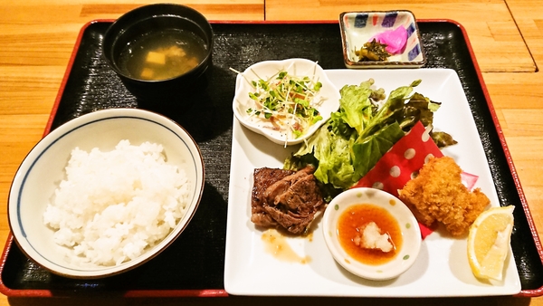 ア陸蒸気＠京都・福知山の日替りランチ181223