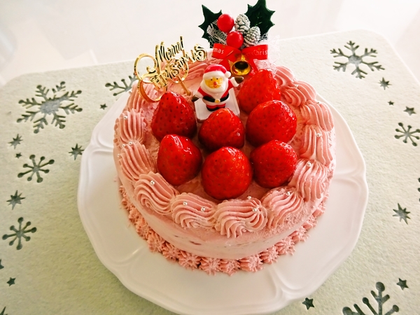 手作りクリスマスケーキ☆