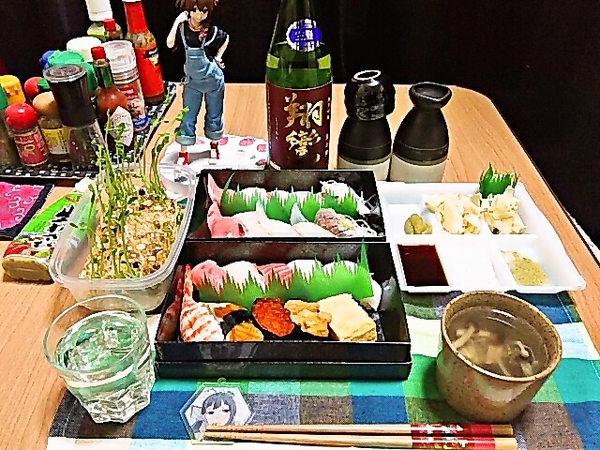 大晦日だ！　寿司だ！　酒だ！