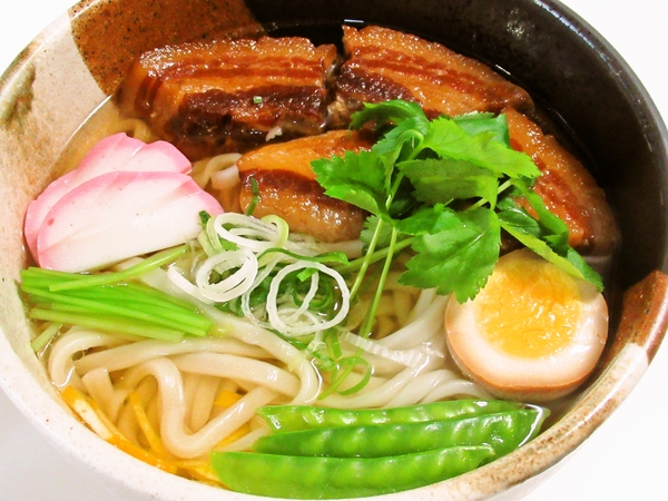 豚角煮うどん
