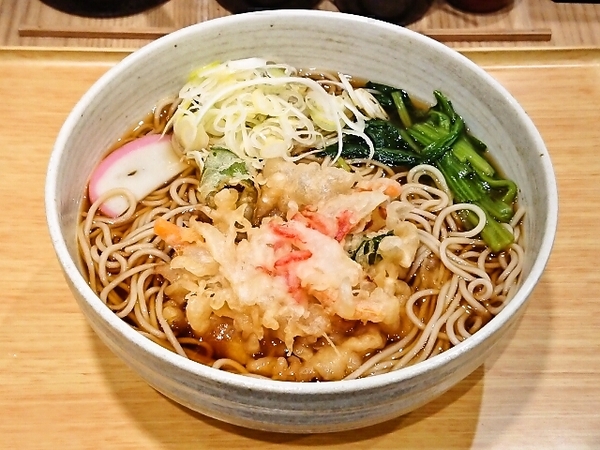かき揚げそば