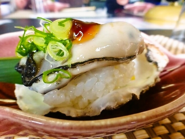 的矢牡蠣寿司