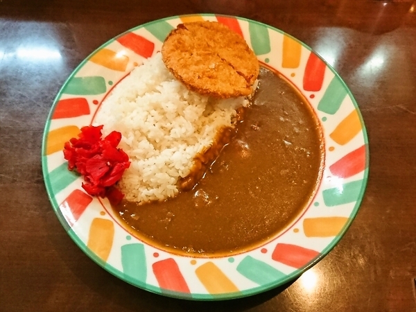 ハムカツカレー